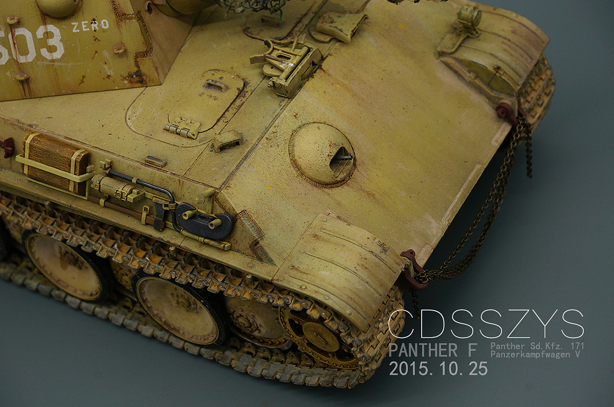 二战德国陆军 五号坦克 豹式 F型