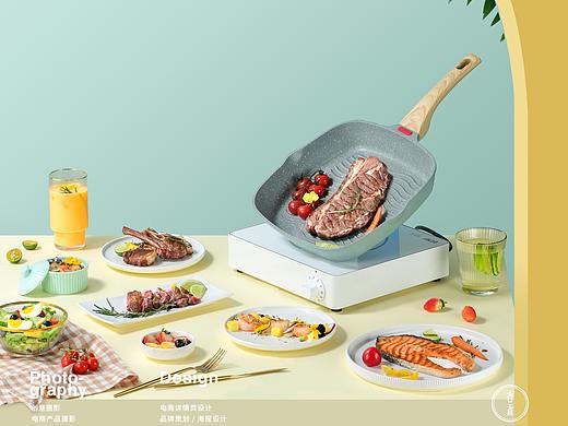 PAE麦饭石平底煎锅拍摄 | 古禾造图 GOOHO VISION 