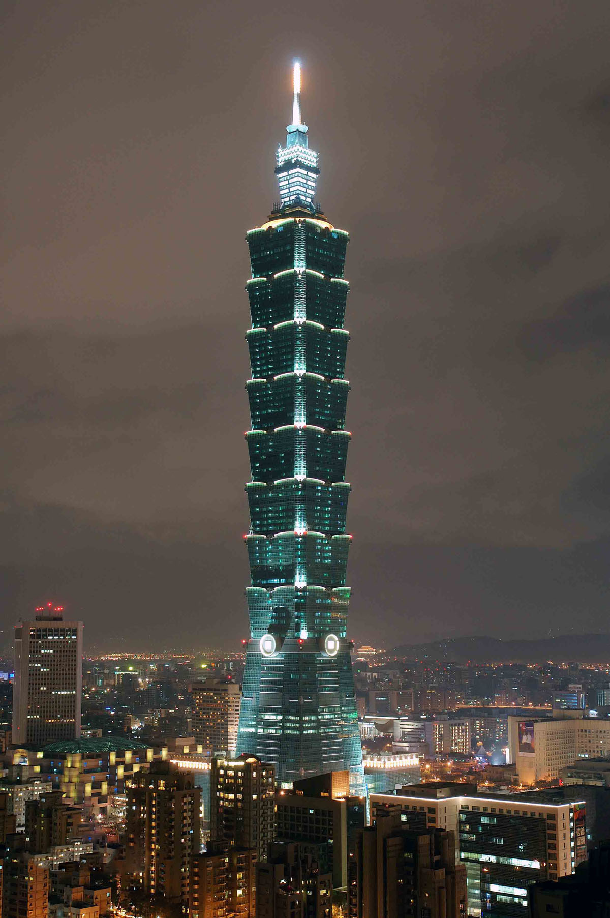 台北101大楼设计图片