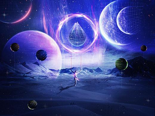 科幻星空（個(gè)人主頁(yè)-ZMzIwODc0Mjg=） - 其他平面 - 站酷設(shè)計(jì)師雪舞逍遙原創(chuàng)素材 - 站酷ZCOOL
