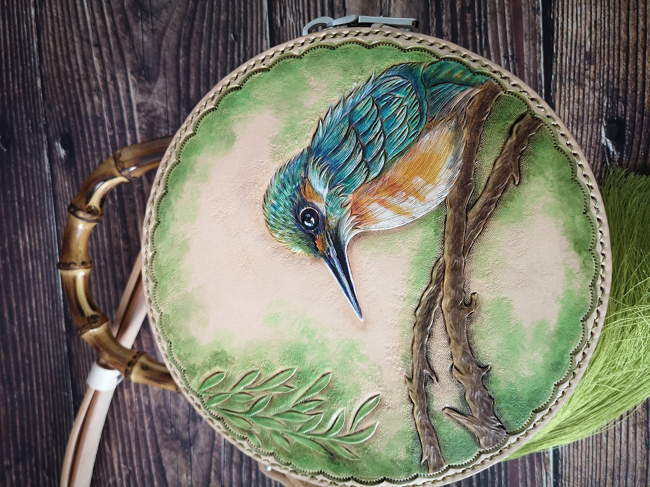 翠鳥楊柳中國風(fēng)手提包（圖ZMTY3MDk3MjY4） - 工藝品設(shè)計(jì) - 站酷設(shè)計(jì)師欏澤原創(chuàng)素材 - 站酷ZCOOL