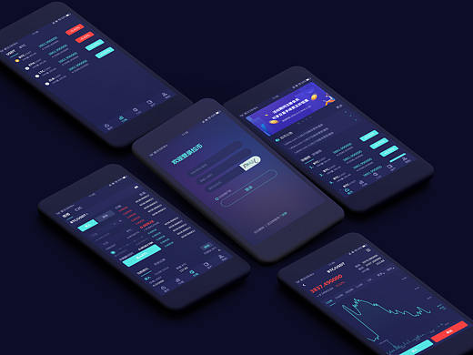 【区块链】数字货币交易所（个人主页-ZMzUyODUwOTI=） - APP界面 - 站酷设计师杠精加鲁鲁原创素材 - 站酷ZCOOL