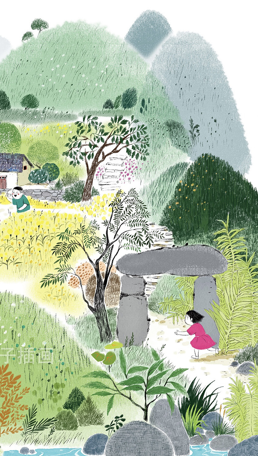 童话故事《百花争艳》彩页内插（图ZMzU2NDUwNTQ4） - 儿童插画 - 站酷设计师金粒子插画原创素材 - 站酷ZCOOL