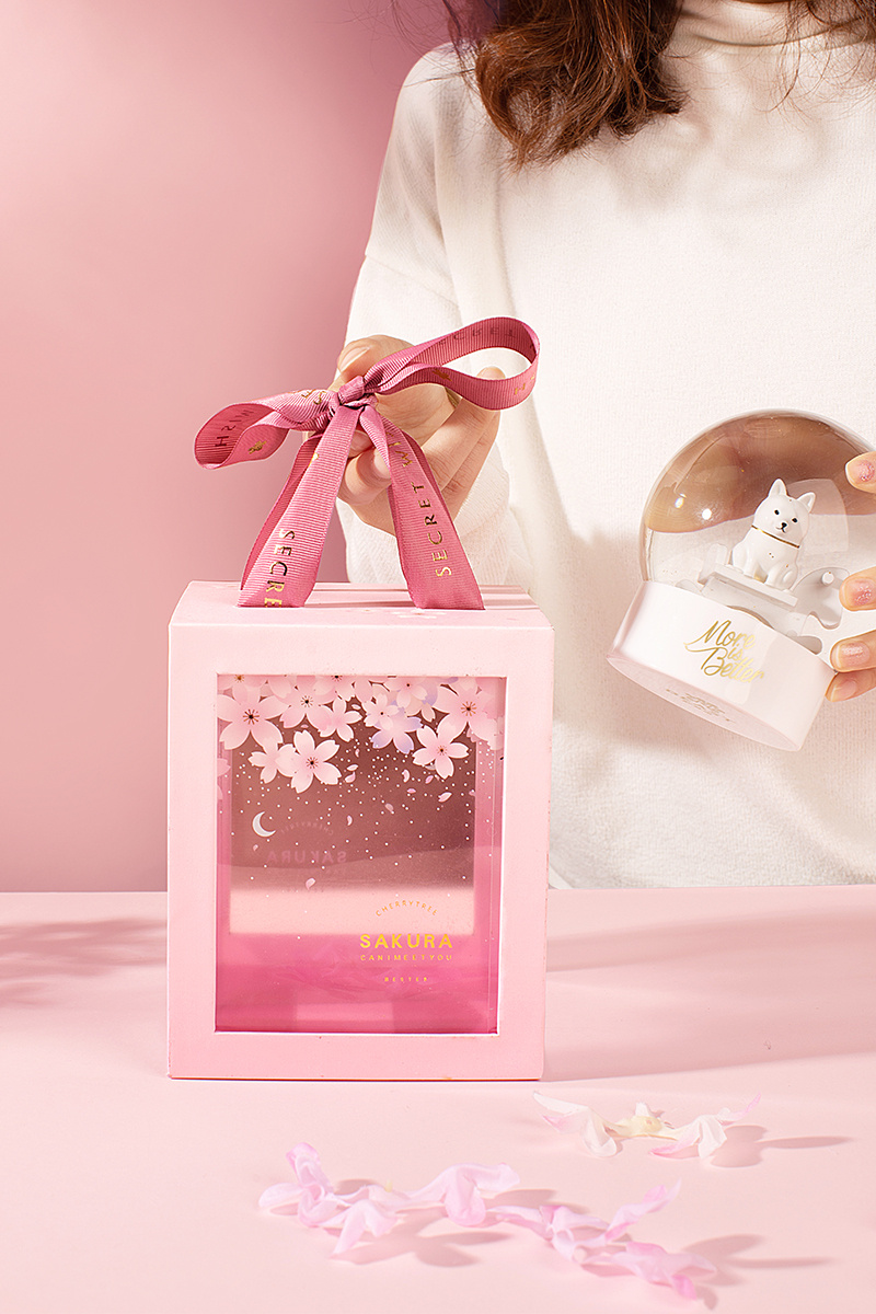 【方森园】春季樱花限定包装设计——《落舞樱花》