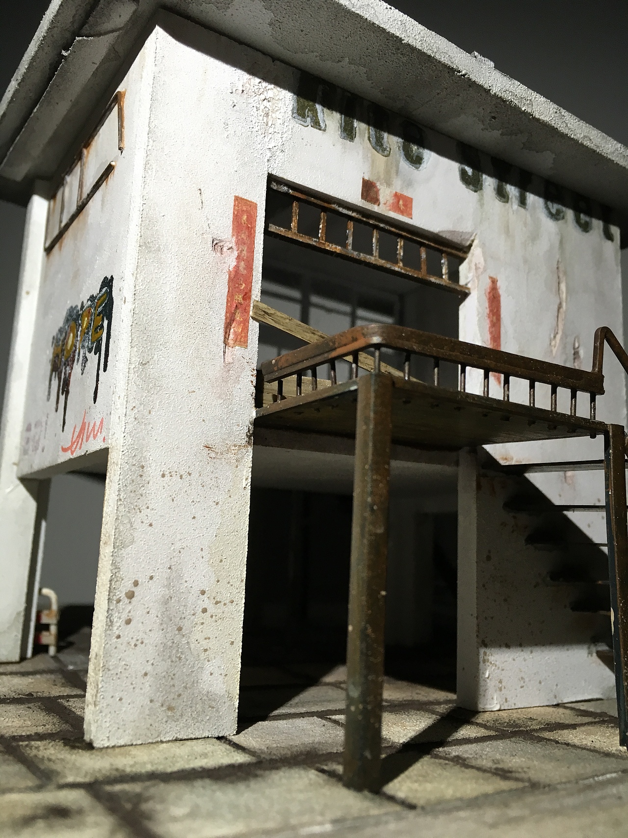 微缩场景模型,秘密基地