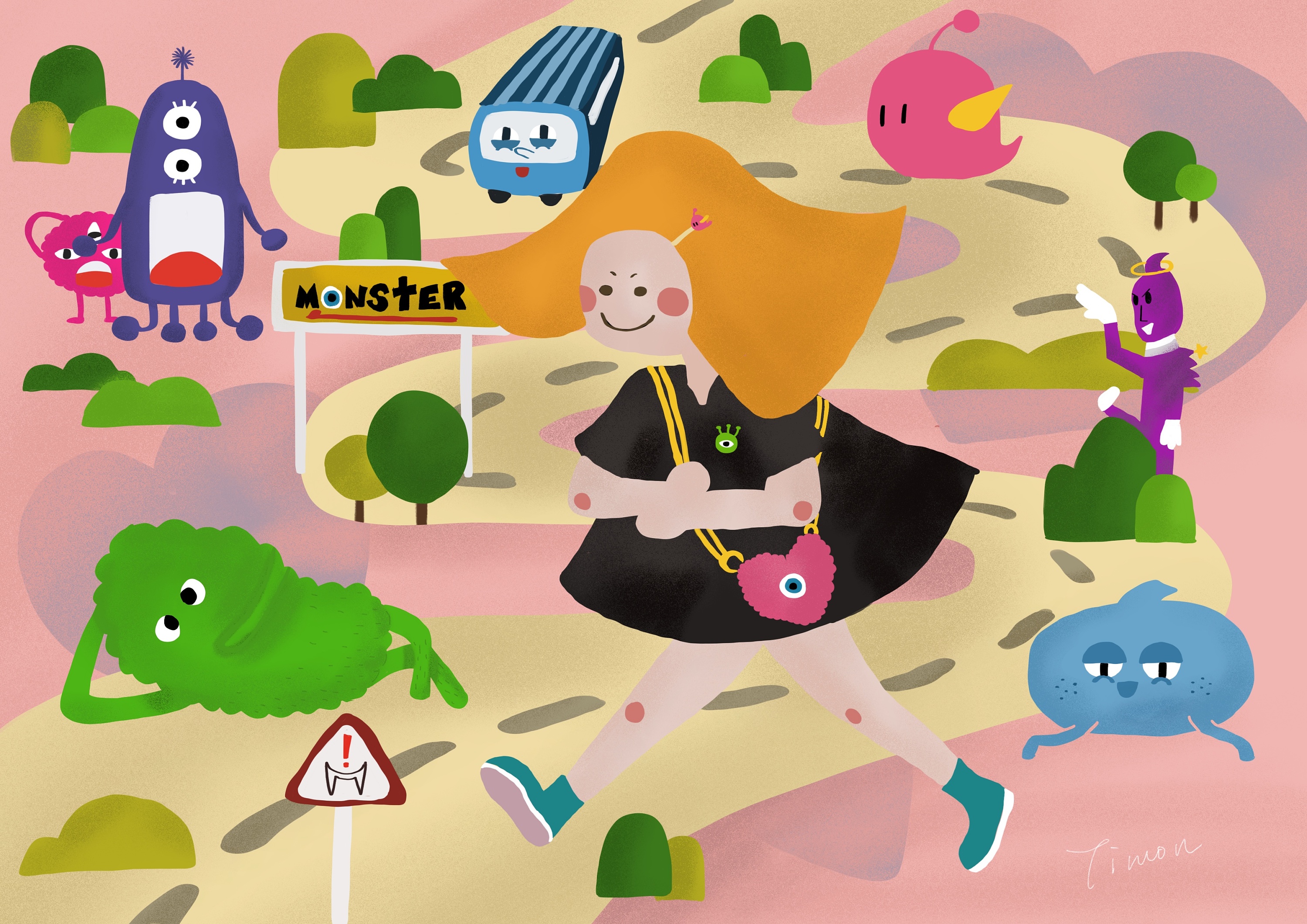 【插画】monster park