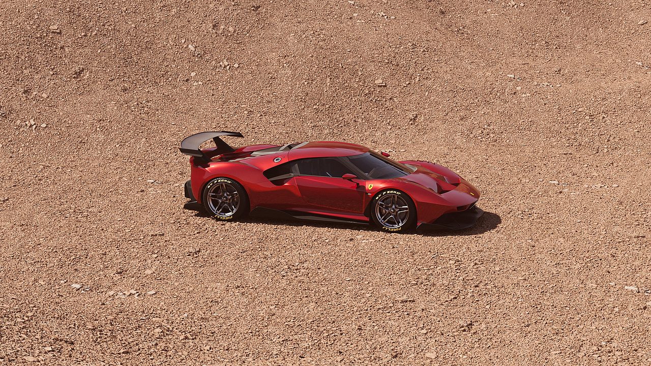 法拉利ferrari-p80c-Octane渲染