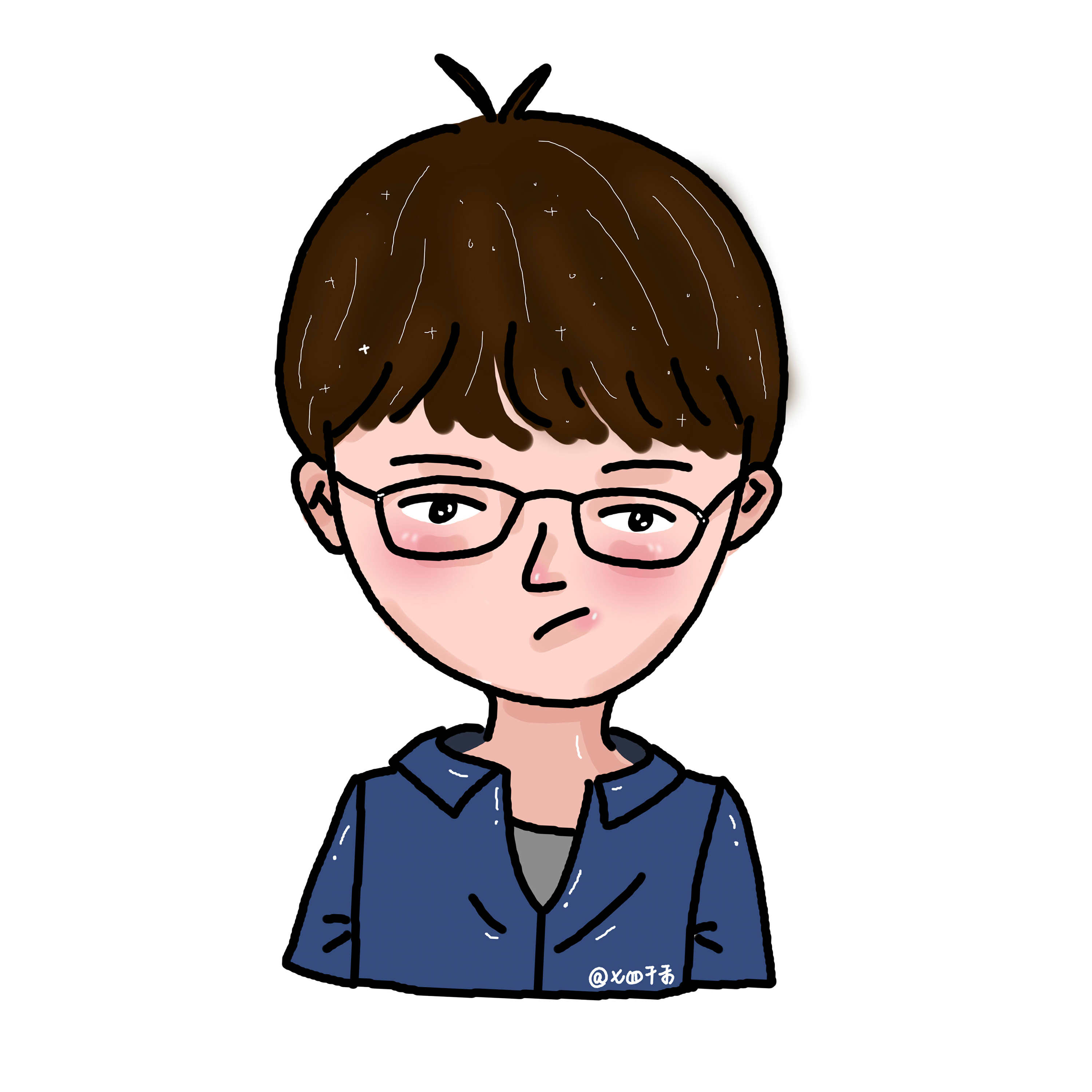 美食编辑的头像(2016年作品)