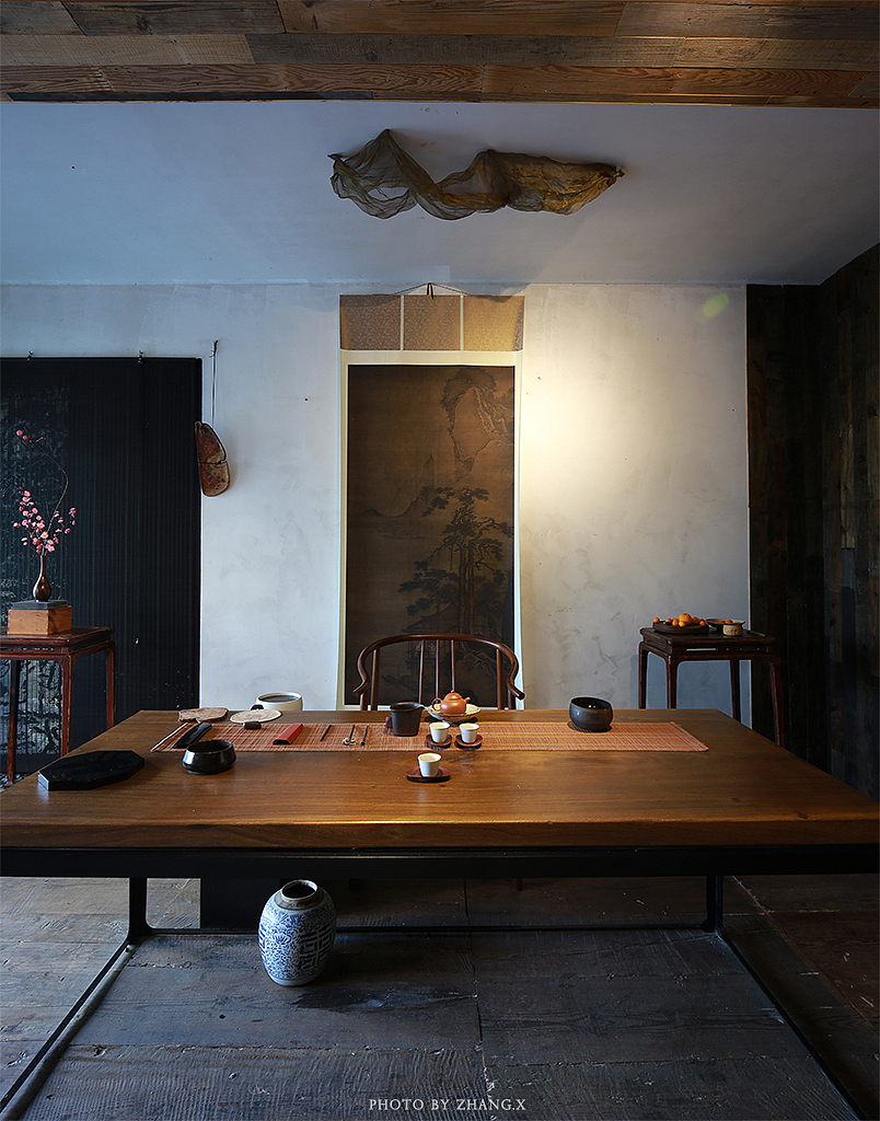 复雅堂工作室｜茶空间（图ZMTA2ODg1NTUy） - 环境/建筑摄影 - 站酷设计师张锡空间摄影原创素材 - 站酷ZCOOL