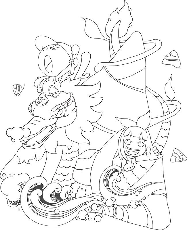 【插画】端午节（图ZMTYxNTM4Mjcy） - 创作习作 - 站酷设计师年糕小青原创素材 - 站酷ZCOOL