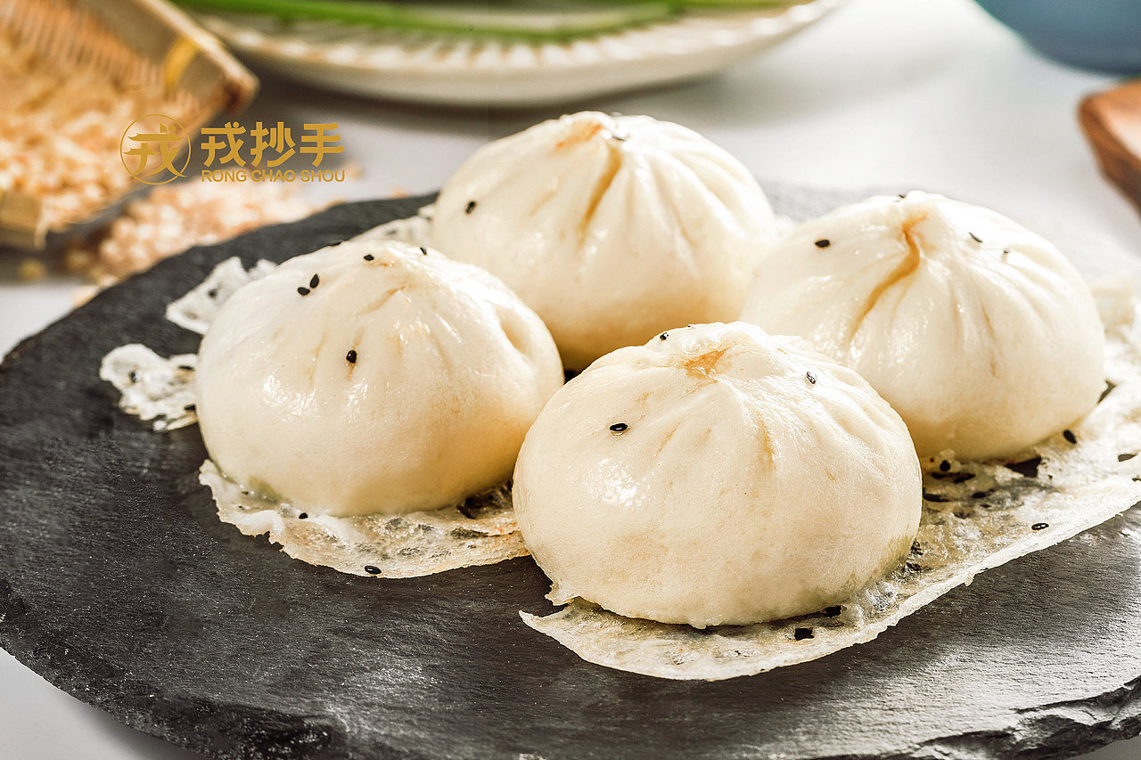 戎抄手系列-皮蛋瘦肉粥 小笼包 南瓜粥 蔬菜粥 大包子