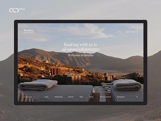 Batalha offical website Someting redesign