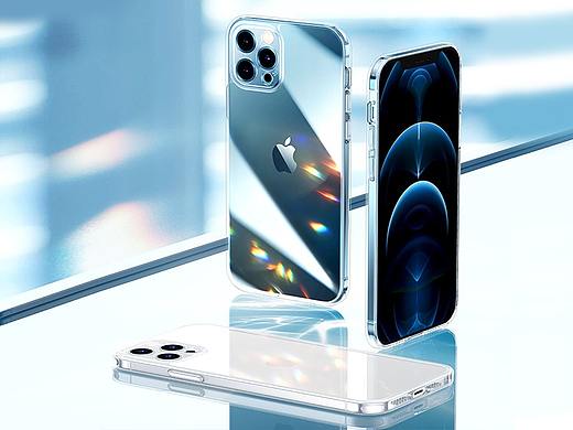 苹果12磨砂玻璃壳