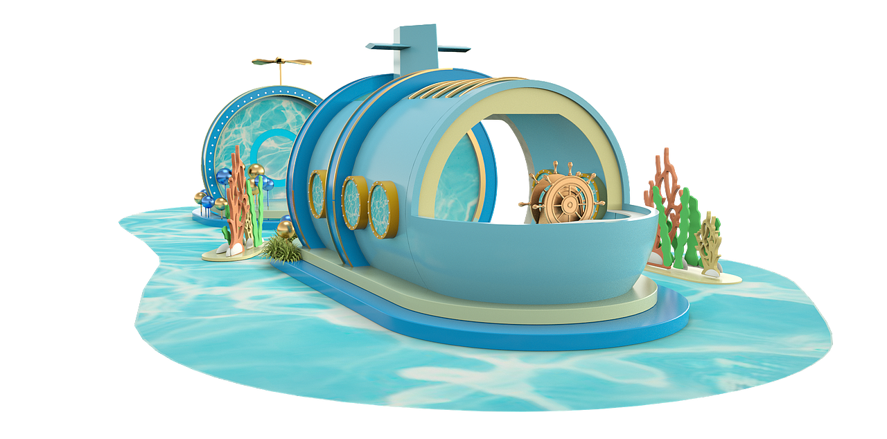 2020夏季美陈设计-海洋