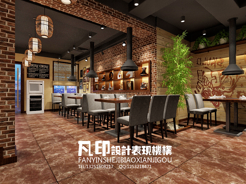 韩式料理烤肉店设计方案