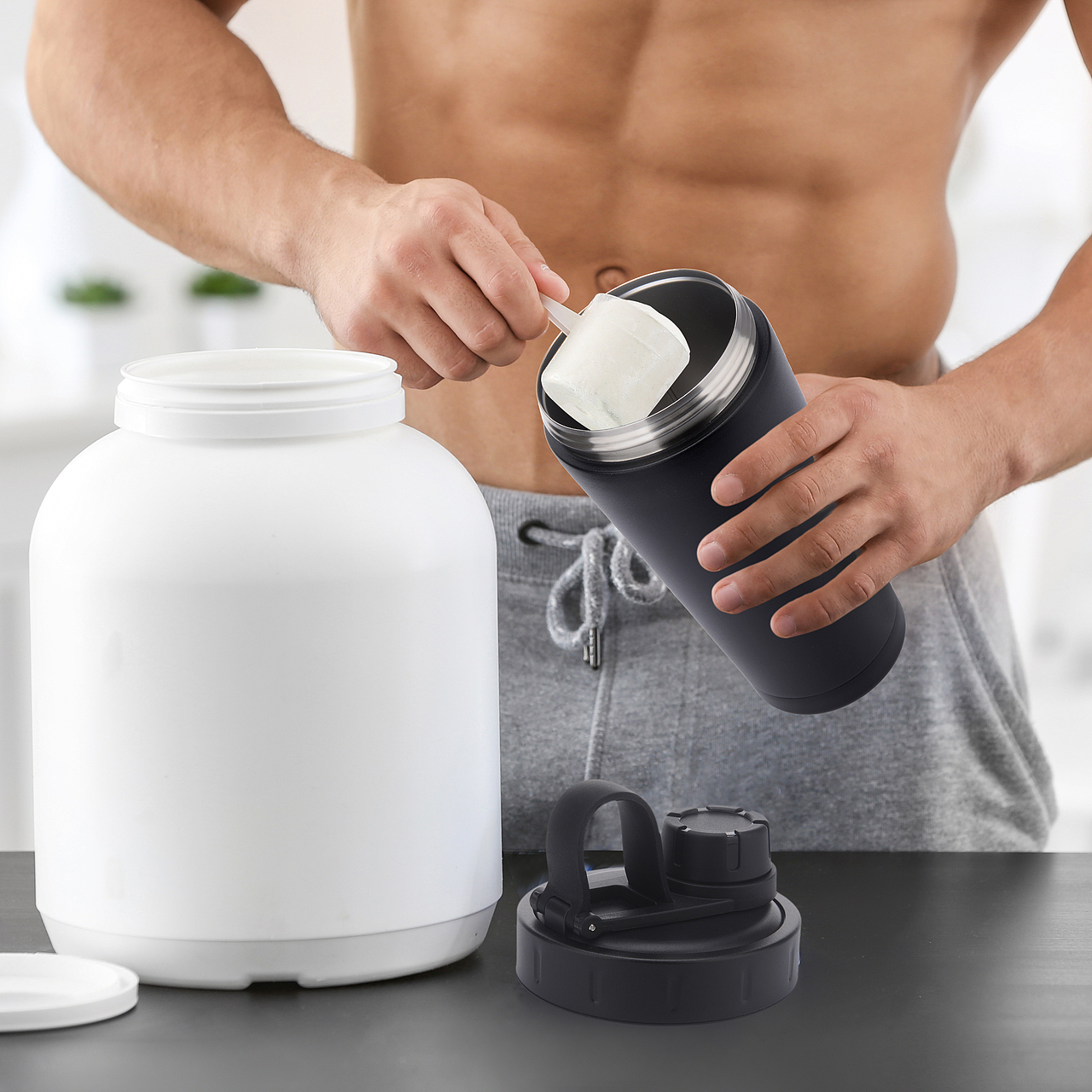 亚马逊产品图片拍摄制作,运动水杯水壶图片制作