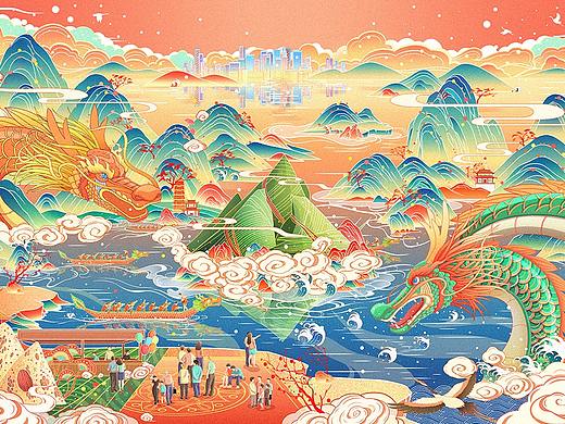 端午节插画