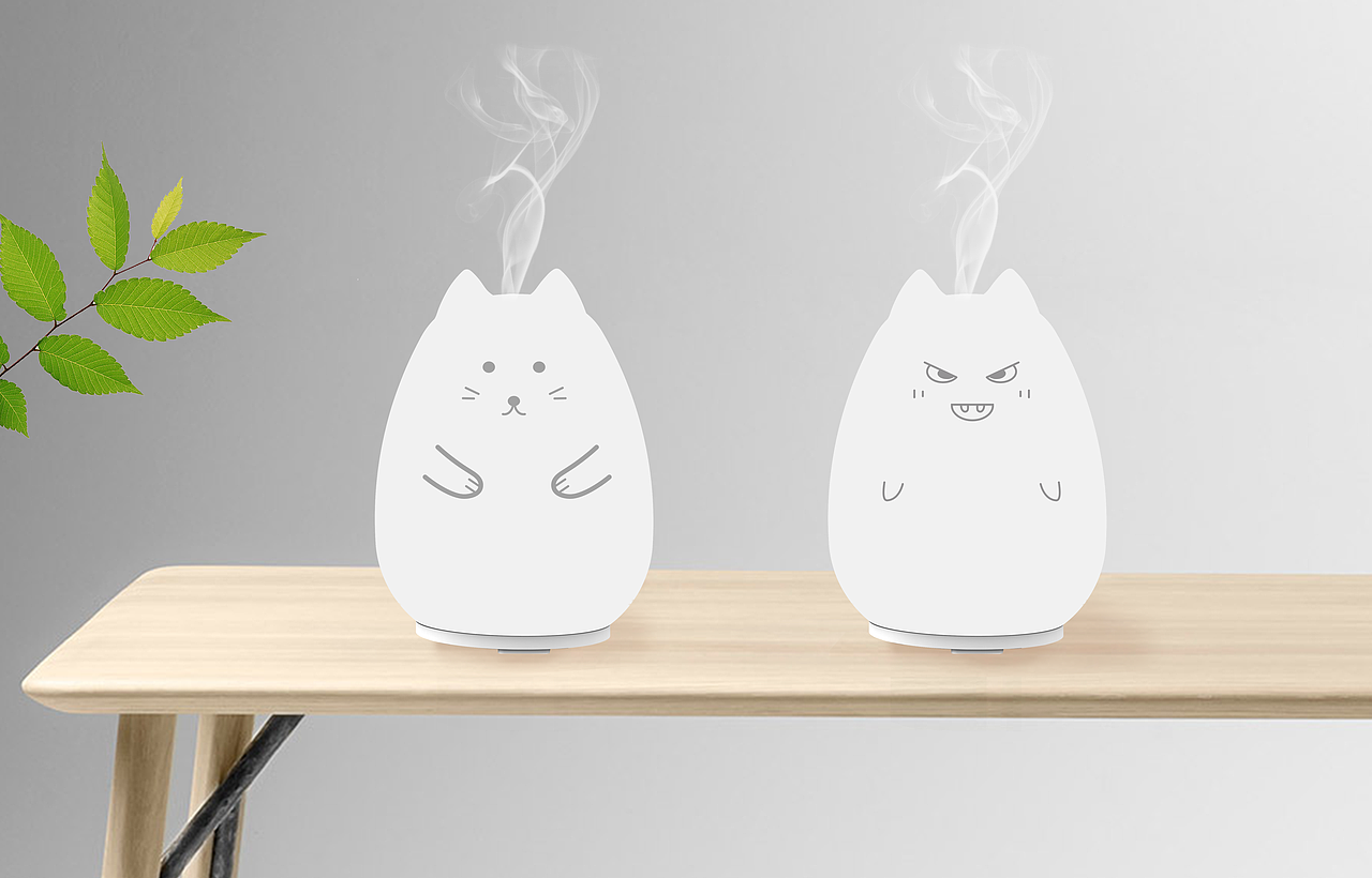 桌面加湿器 外观设计 工业设计|工业/产品|电子产品|侧再工业设计