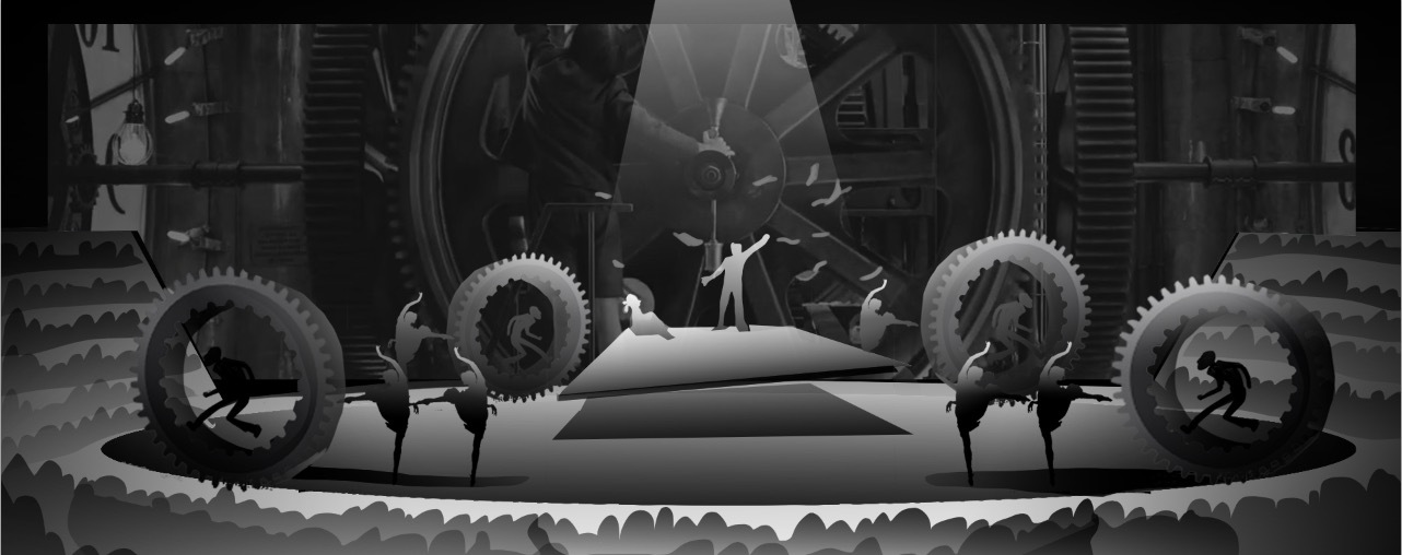 某舞台秀气氛图