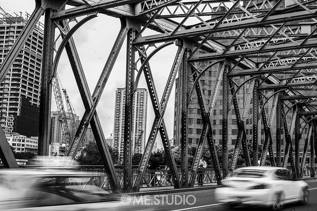 一组黑白随拍上海外滩