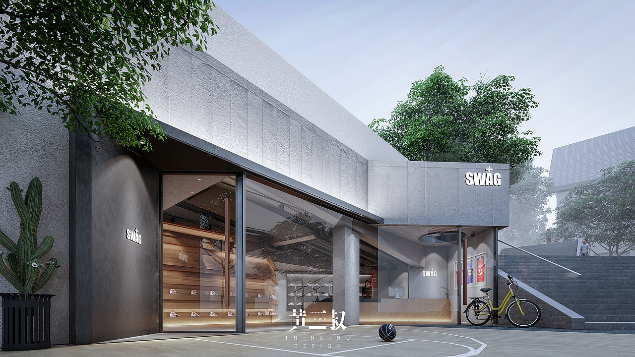《SWAG+》潮牌店设计
