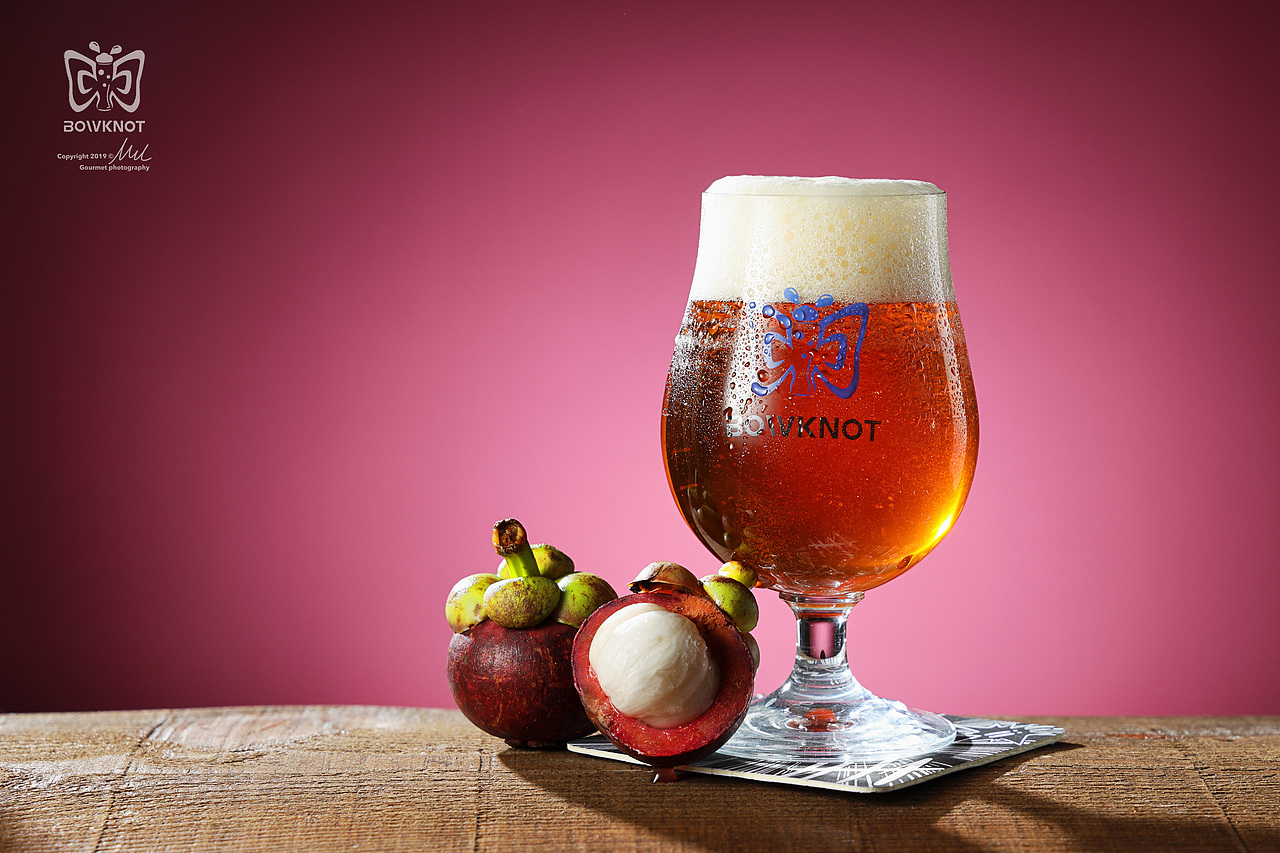 大热天的小凉爽精酿啤酒济南美食摄影