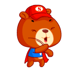 熊小弟动态表情第二弹（压缩包下载）（图ZMTI3Njc5Mjg=） - 网络表情 - 站酷设计师爱龙余健原创素材 - 站酷ZCOOL