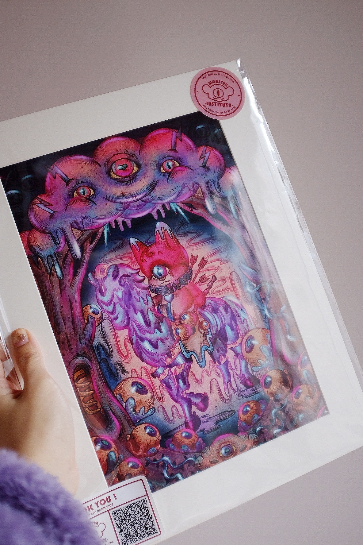 怪物研究院---藝術(shù)微噴插畫（圖ZMjg0Njc1NDQ0） - 藝術(shù)插畫 - 站酷設(shè)計(jì)師死兔子Bunny原創(chuàng)素材 - 站酷ZCOOL