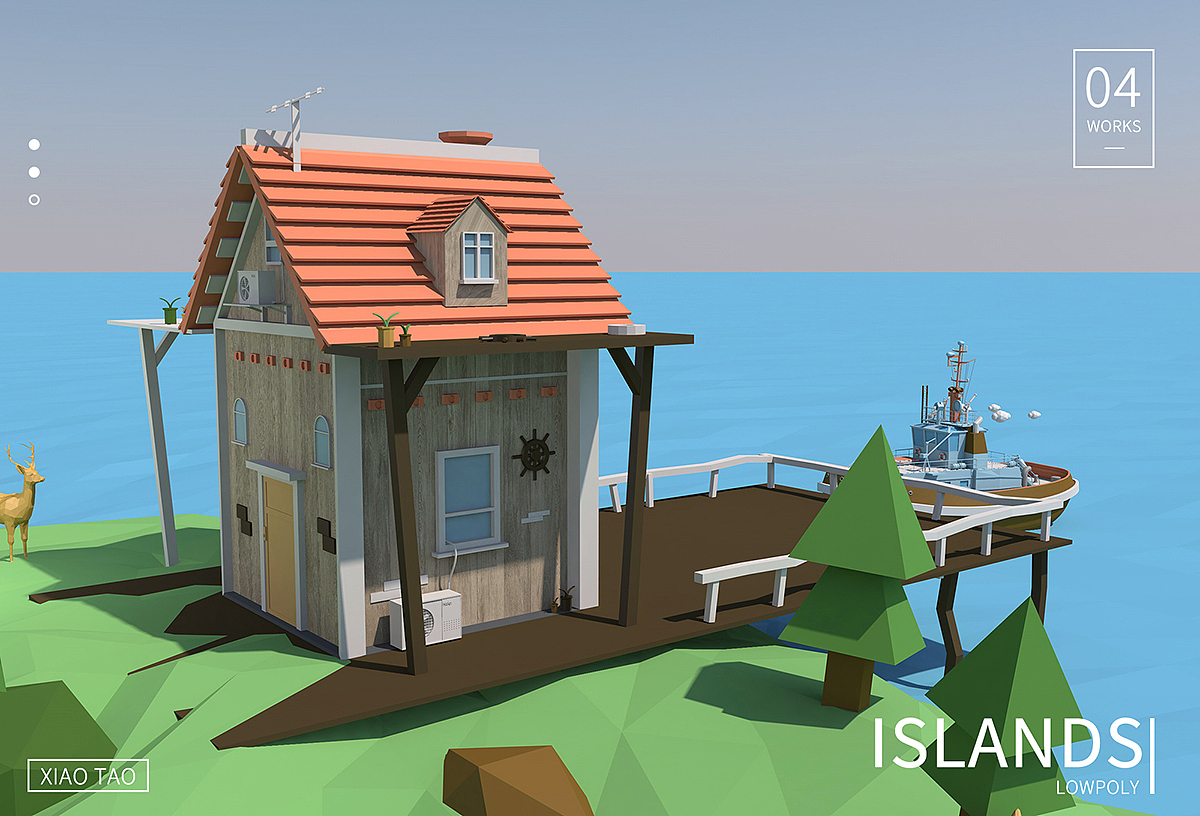 lowpoly风格（图ZMTE1MDEwNDcy） - 场景 - 站酷设计师Musen_沐森原创素材 - 站酷ZCOOL