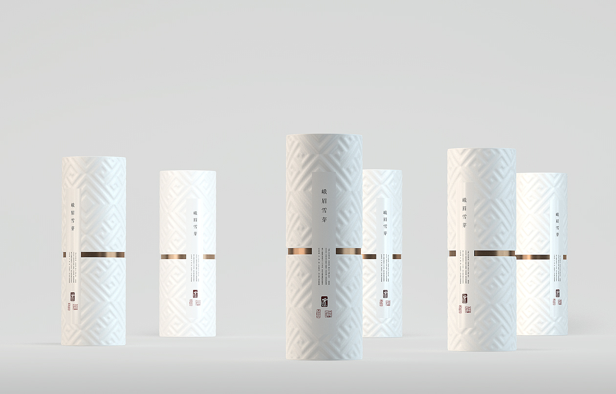 峨眉雪芽茶叶包装设计