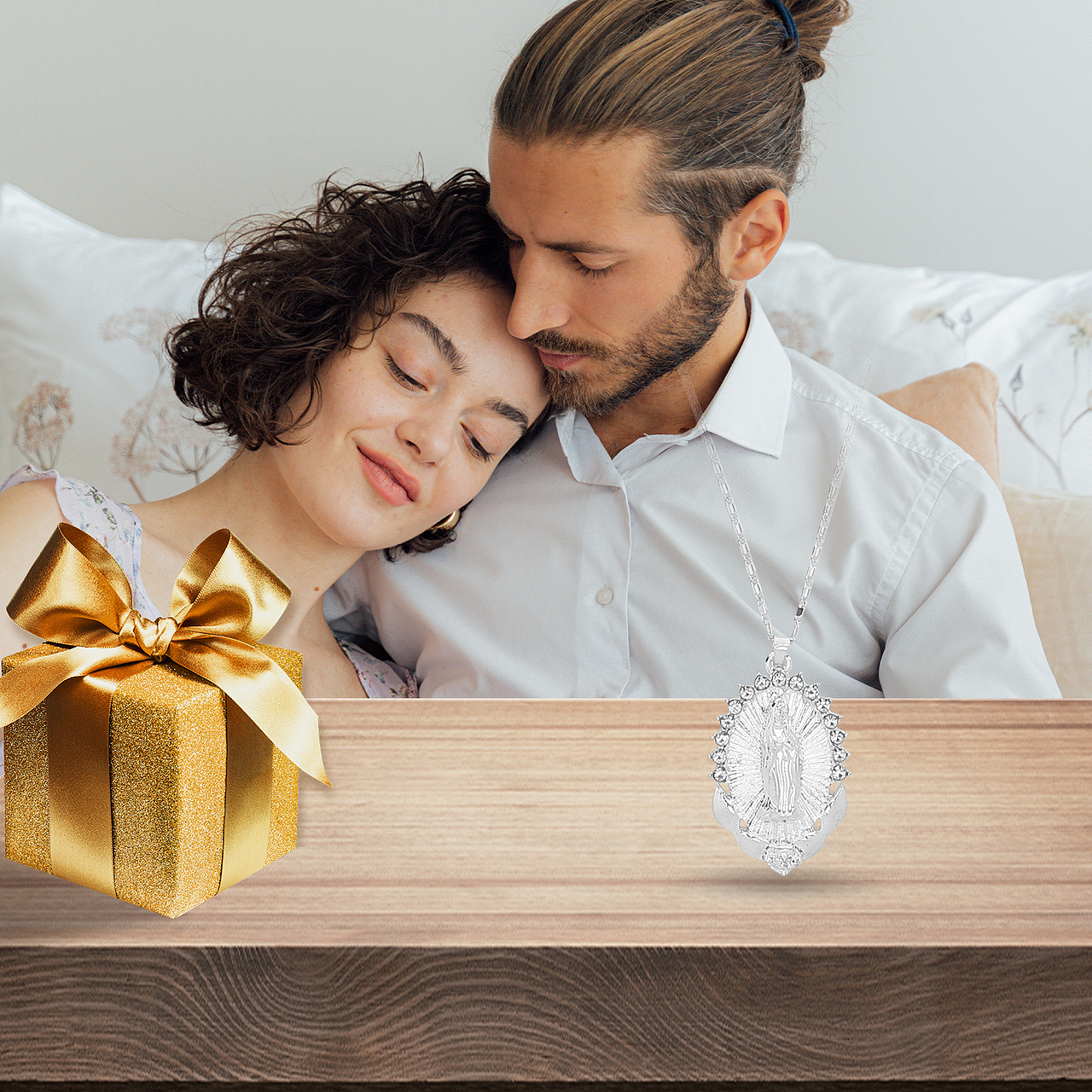 项链成片-亚马逊产品拍摄