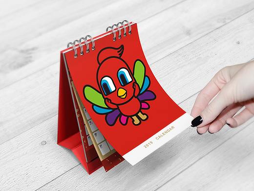 2019新春台历&红包