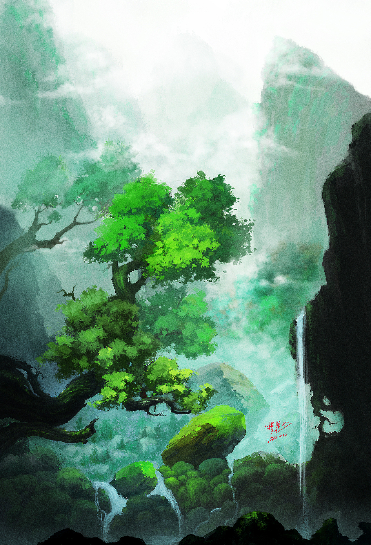 2020年插画类作品总结~（图ZMjM5Nzc2NTQw） - 创作习作 - 站酷设计师渡阡陌原创素材 - 站酷ZCOOL