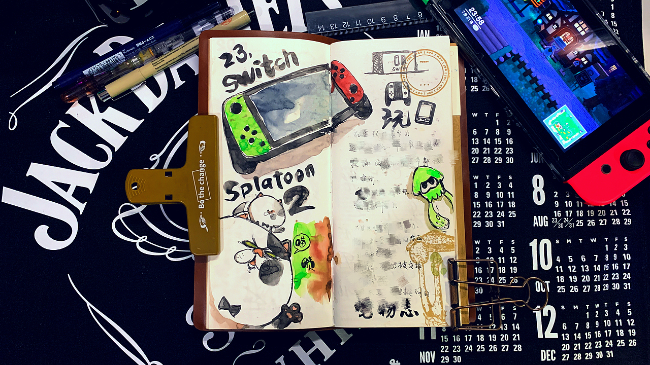 2020手帐日常（上）（图ZMjE3NzA3MDMy） - 创作习作 - 站酷设计师sandian三点菌原创素材 - 站酷ZCOOL