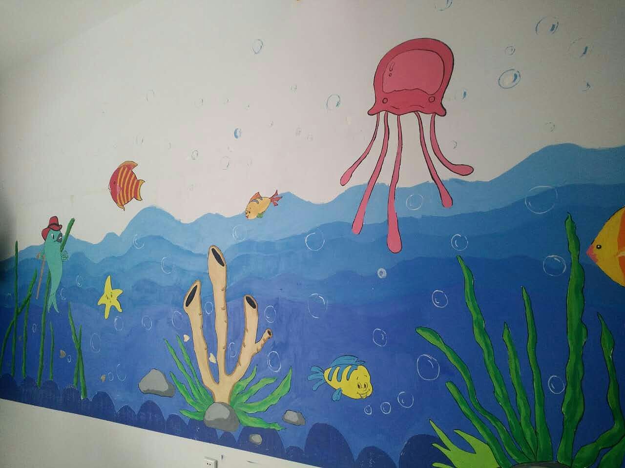 幼儿园墙体手绘