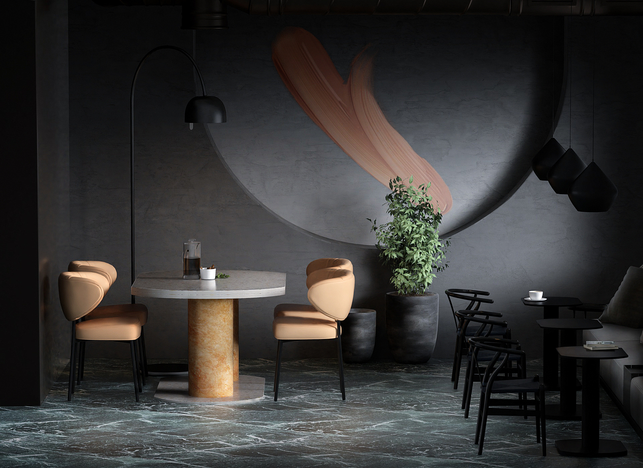 室内场景渲染练习|三维|建筑/空间|奋斗的辣鸡 - 原创作品 - 站酷