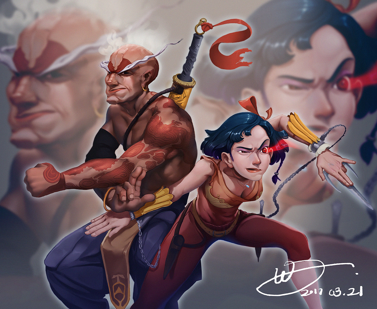练习 绘画步骤展示（图ZNzQyNDI0MDA=） - 创作习作 - 站酷设计师乌金原创素材 - 站酷ZCOOL