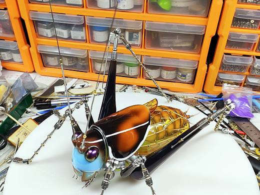 來(lái)個(gè)蟈蟈（個(gè)人主頁(yè)-ZNjcxODM1Njg=） - 手辦/模玩 - 站酷設(shè)計(jì)師龍械堂原創(chuàng)素材 - 站酷ZCOOL