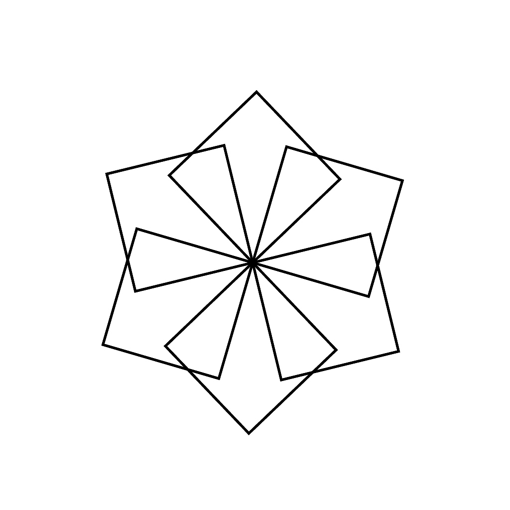 中国风边框设计线条几何图案图形图形图案几何形状图形火影忍者万花筒