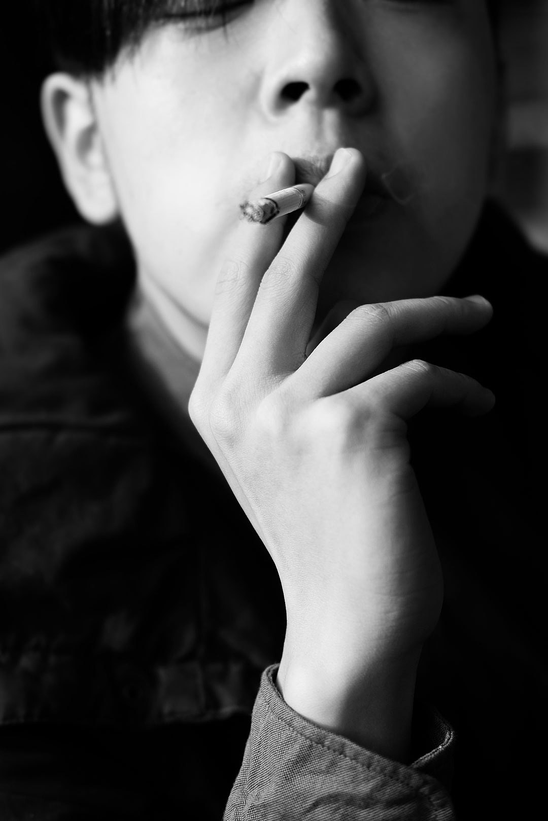 黑白人像带我回到温柔的默片时代