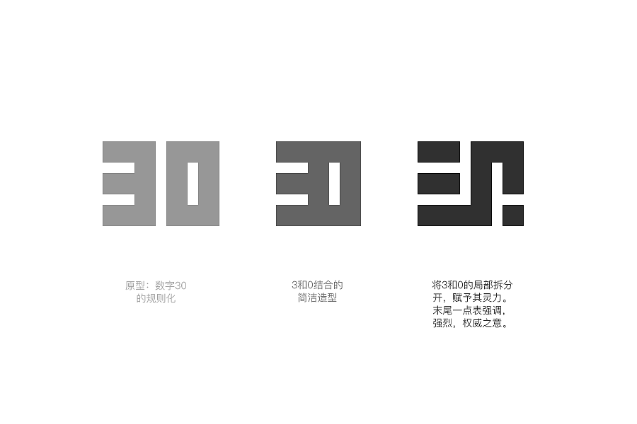 万达30周年logo设计提案（图ZNTA1NzMzOTY=） - Logo - 站酷设计师胡克Hooke原创素材 - 站酷ZCOOL