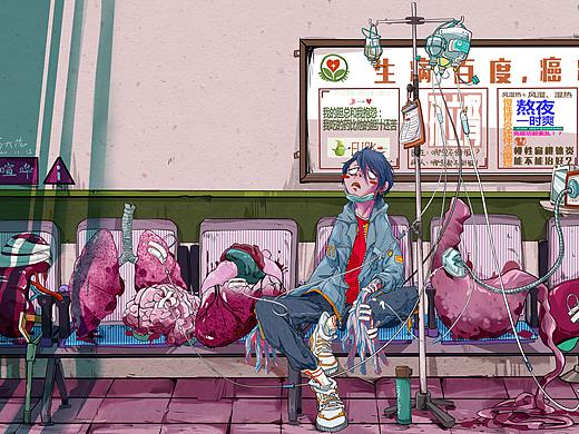 生病中......（個(gè)人主頁-ZNDg5NDA0MDg=） - 創(chuàng)作習(xí)作 - 站酷設(shè)計(jì)師葛大芃向你打招呼原創(chuàng)素材 - 站酷ZCOOL