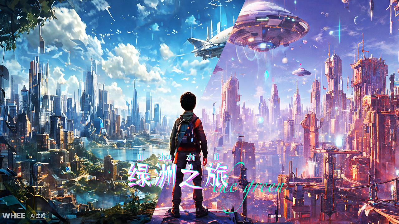 废土末日下的追梦男孩（图ZMzY3ODExMjAw） - AI作品 - 站酷设计师xiaobai460原创素材 - 站酷ZCOOL