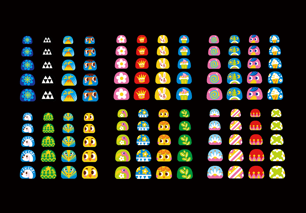 儿童纹身贴图案设计