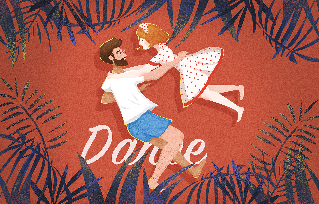 恋人（图ZNTE5MzE1MDg=） - 商业插画 - 站酷设计师sweet七色堇原创素材 - 站酷ZCOOL