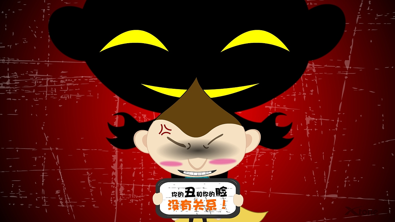 陀姐枪哥精美壁纸