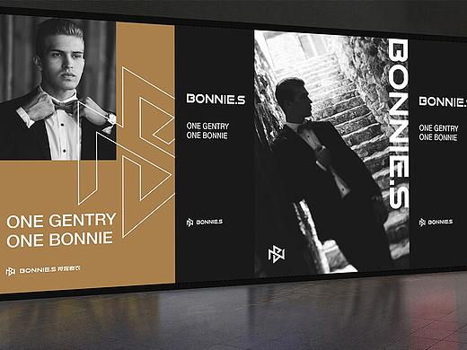 邦妮裁衣logo设计及应用