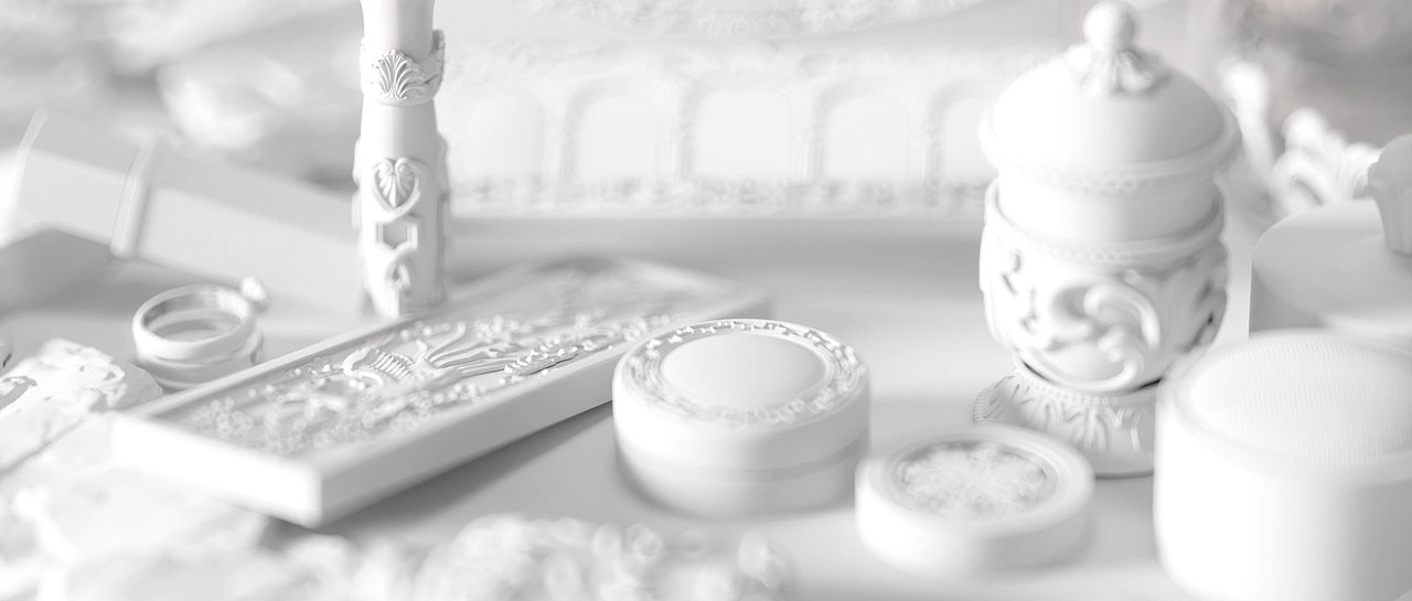 雕刻风护肤品海报