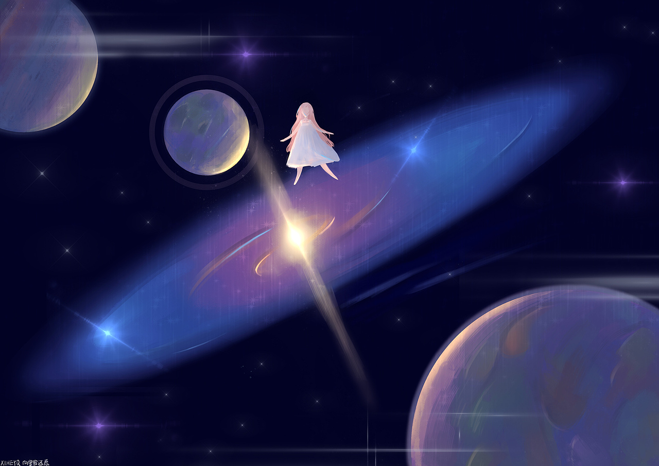 向宇宙还愿（图ZMjM3MjkxNjAw） - 创作习作 - 站酷设计师隰荷YQ原创素材 - 站酷ZCOOL