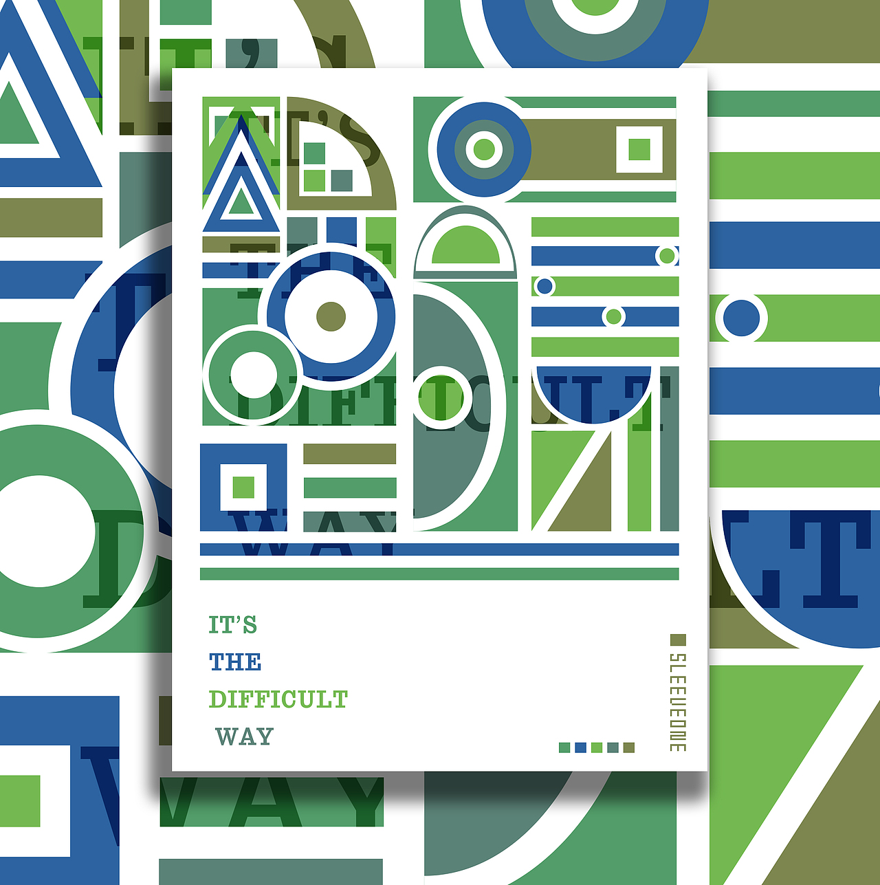 HARD WAY（图ZOTgwNzc1Mjg=） - 海报 - 站酷设计师Sleeve_One原创素材 - 站酷ZCOOL